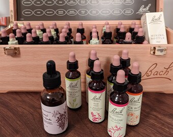 Custom Bach Flower Essence, Formula, Remedy, Blend, Organic, Natural, Remedies