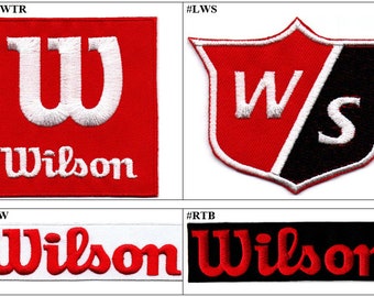 Wilson Golf Tennis Basketball Football Badge Fer Sur Patch Brodé