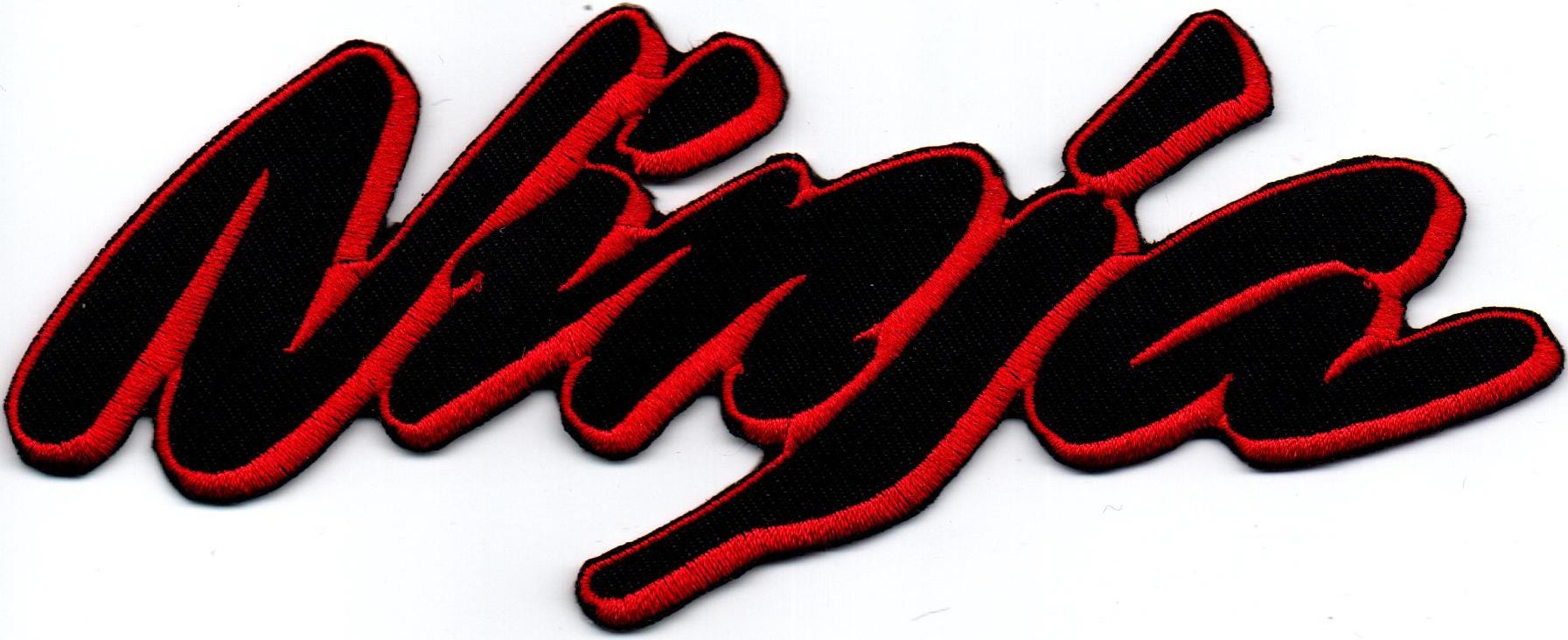 Kawasaki Ninja ZX-6R Motorcycle Bike Racing Badge Iron on