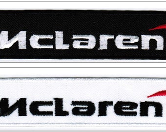 McLaren Motor Company Automaker Car Racing Badge Iron On Embroidered Patch