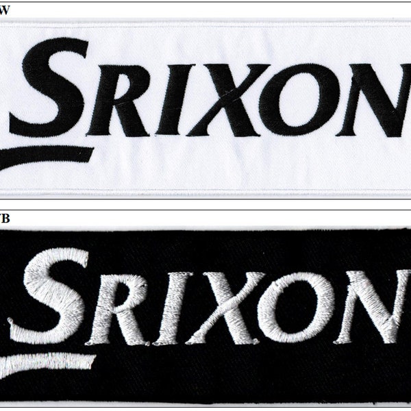 Srixon Golf Badge Iron On Embroidered Patch