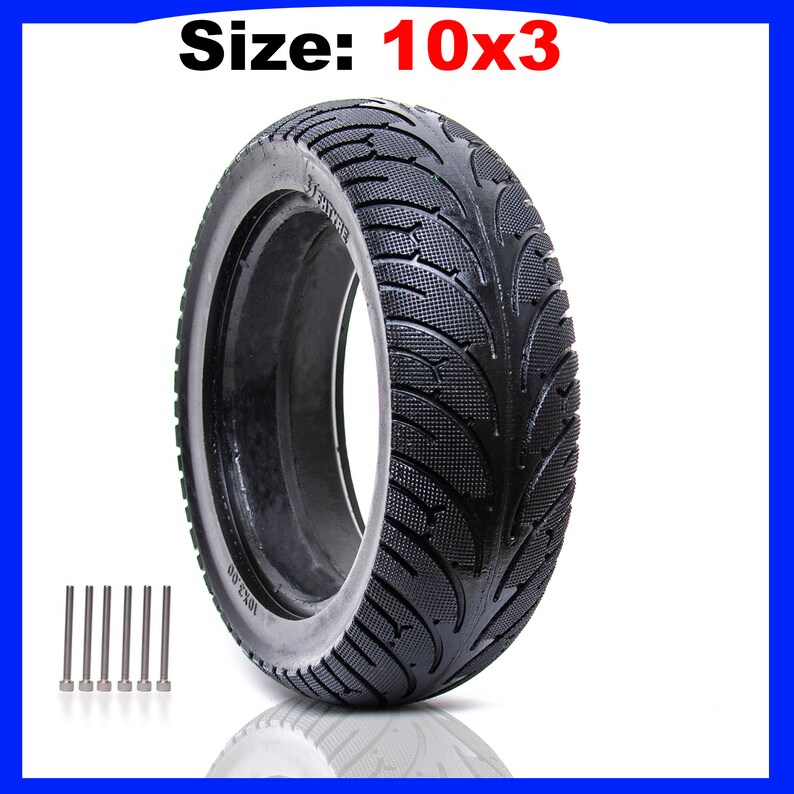 Solid Tire 10x3 fit Nanrobot d6+