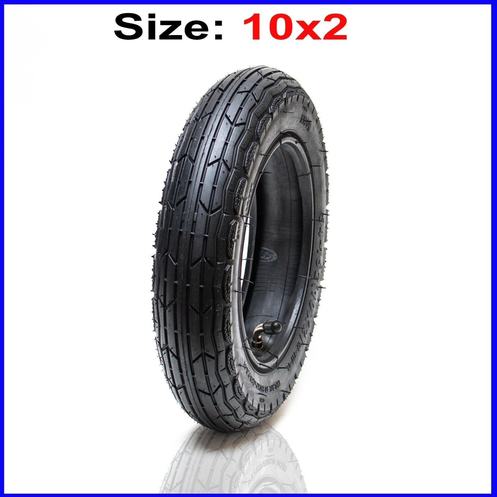 pneu intérieur et extérieur 10x2.0(54 152) pour bébé, pour trottinette  électrique, 10x2 (54 152)