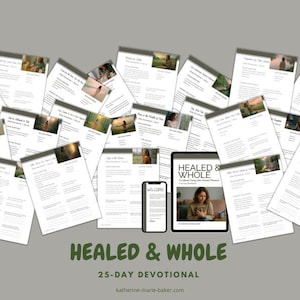 25-Day Devotional Journal for Women: Emotional Healing (PDF Printable)