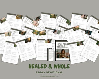 25-Day Devotional Journal for Women: Emotional Healing (PDF Printable)