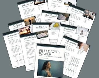 25-Day Devotional Journal for Women: Holy Spirit Guide (PDF)