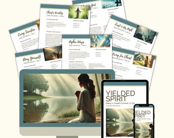 25-daagse devotional: overgegeven geest - wandelen in overgave (pdf-download)