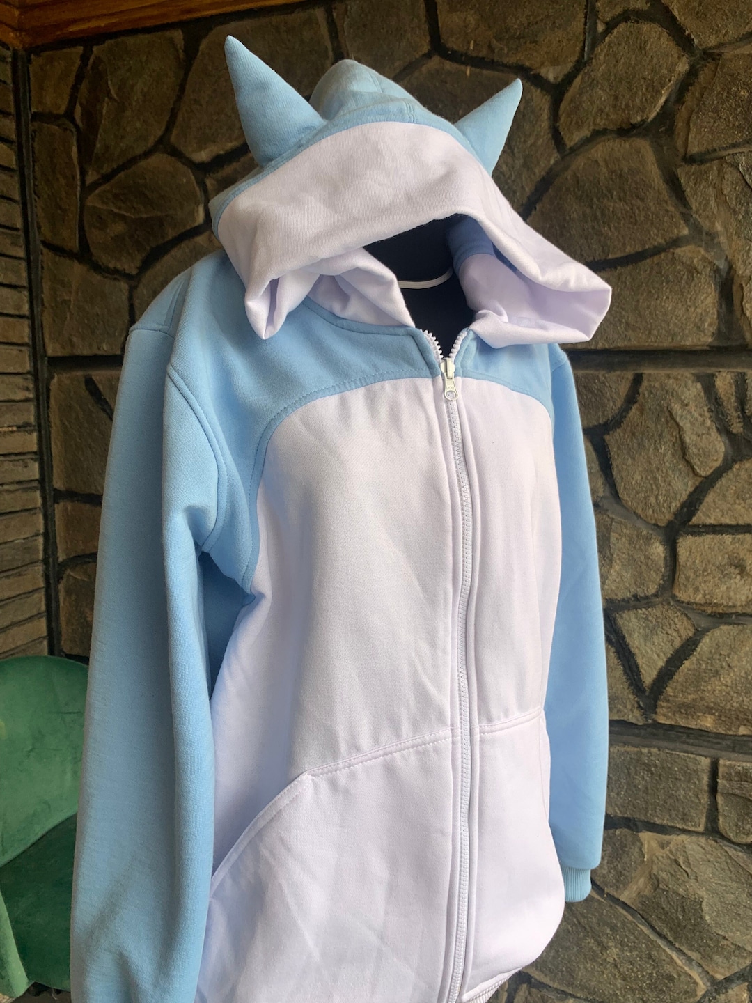 Snorlax Hoodie Zipper Costume Cosplay Video Gaming Etsy