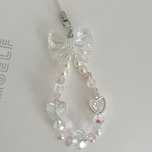 Mini Ribbon Loop Charm/keychain Etsy