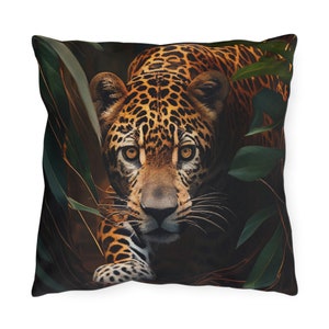 Leopard Print Cushion Cover: Luxury Home Decor, Sofa Pillow Case