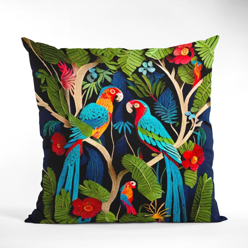 Parrot Outdoor Decor - Etsy - Bird-Friendly Parrot Home Outdoor Decor
