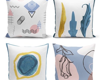 Abstract Home Pillow Cases, Living Room Decorative Pillow Covers , Cushion Cover For Sofa, Throw Pillow Covers