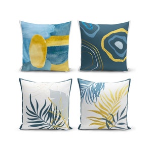 Fundas de cojines bonitos abstractos, fundas decorativas abstractas para cojines, fundas de cojines minimalistas, cojines decorativos para el hogar