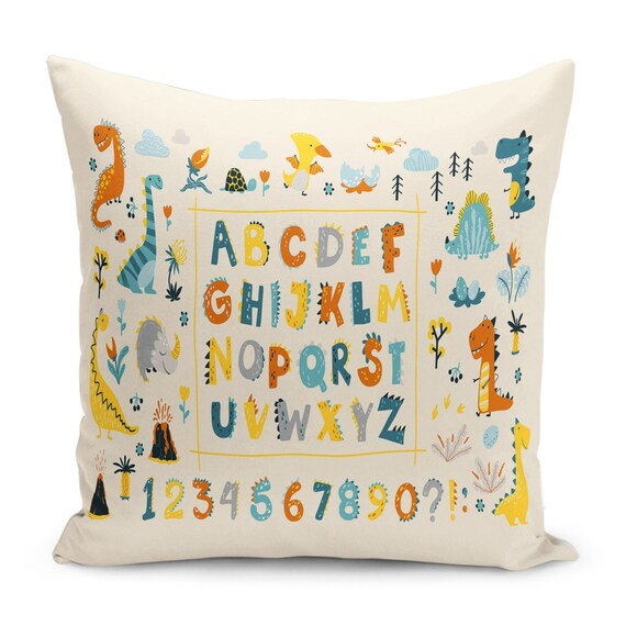 Alphabet pillow cases hotsell