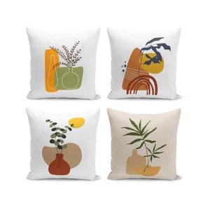 Bohemian Home Pillow Cover, Boho Living Room Cushion Cover, Bedroom Decorative Pillow Covers, Meditation Room Decor Pillow Case