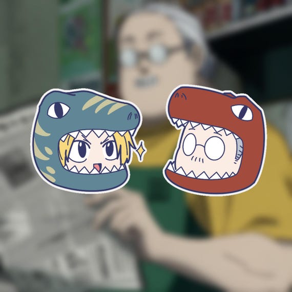 Sakam0to days Character Sticker | Manga Art Vinyl Sticker | Anime Manga Sticker