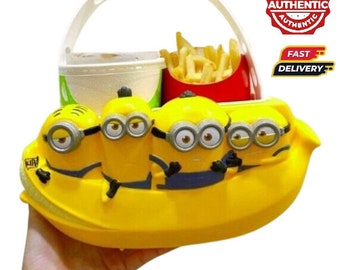 Panier de bananes Minion de transport de nourriture de McDonald's 2022 Édition limitée The Rise of Gru