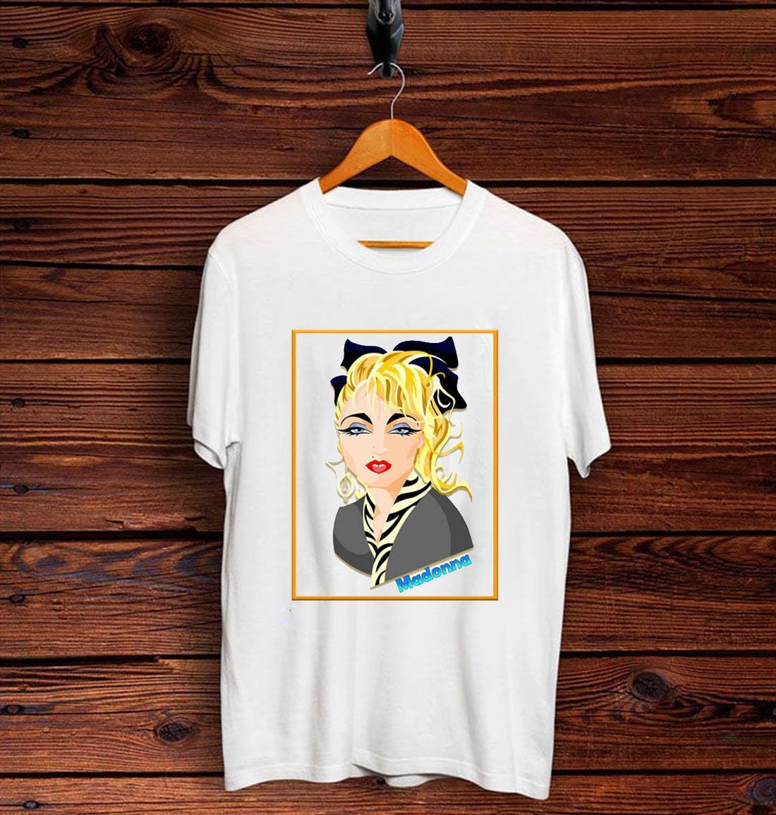 Discover One MADONNA CARTOON Tshirt , Vintage 90s Madonna Shirt