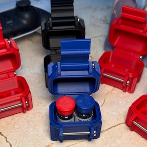 Estuche rígido para viales de 3 ml con 2 ranuras: almacenamiento protector compacto