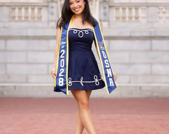 Custom Military & First Responder Graduate Stole