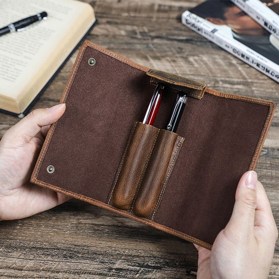 Leather Pen Case for Two Pens Fountain Pen Case for Man -  Norway