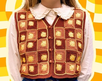 BETSY VEST crochet pattern