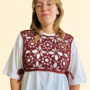 Ruth Vest - Crochet Pattern - Etsy