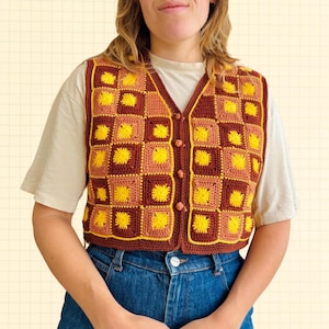 Betsy vest - crochet pattern