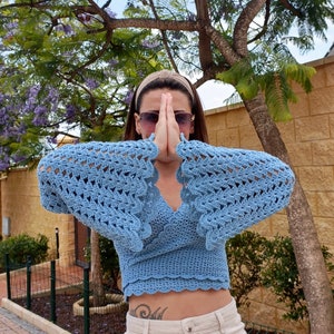 JOLENE TOP crochet pattern image 9