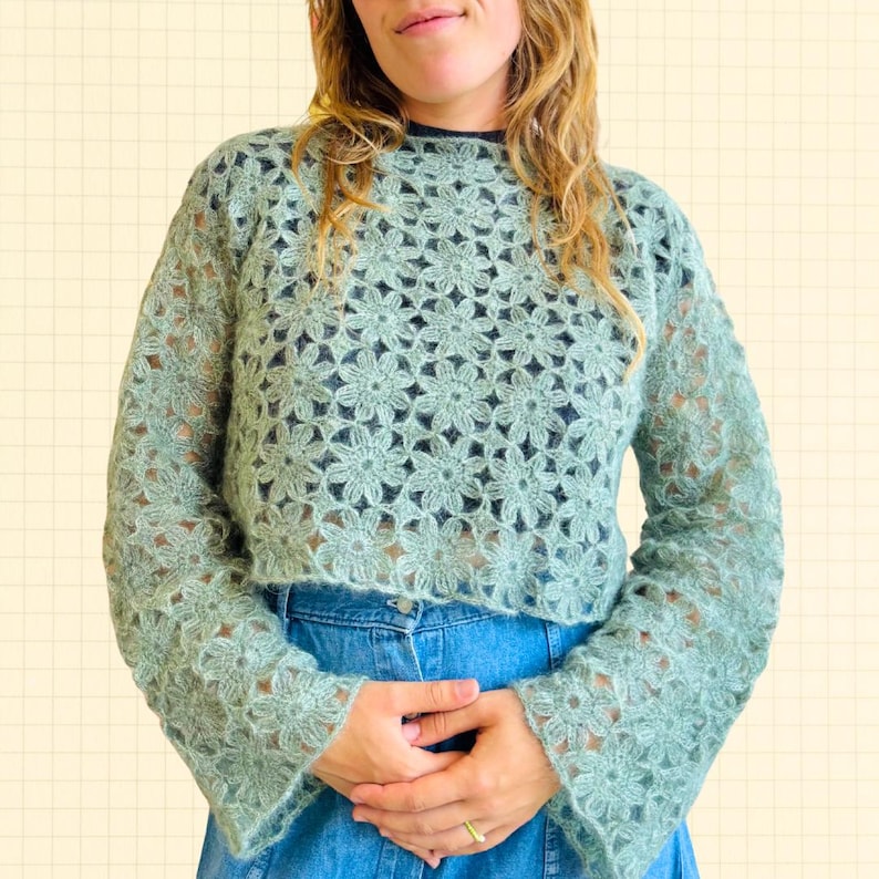 Valerie sweater - crochet pattern