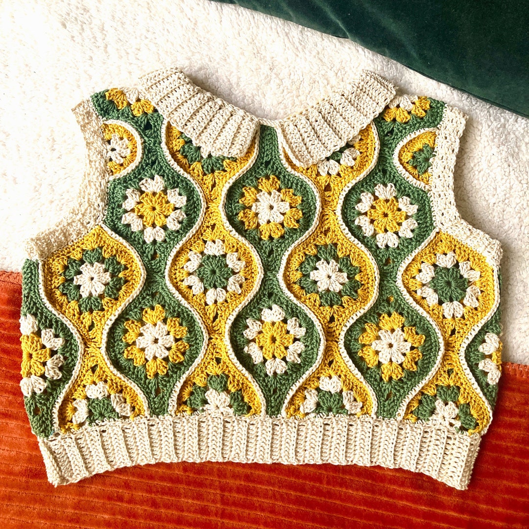 Ada top crochet pattern