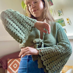 JOLENE TOP crochet pattern image 2