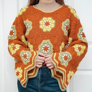 GRETA SWEATER crochet pattern image 6