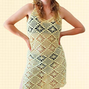Iris dress - crochet pattern