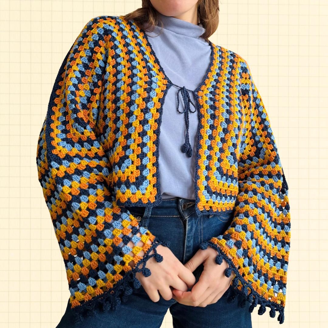 Frances Cardigan Crochet Pattern