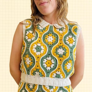Ada top - crochet pattern