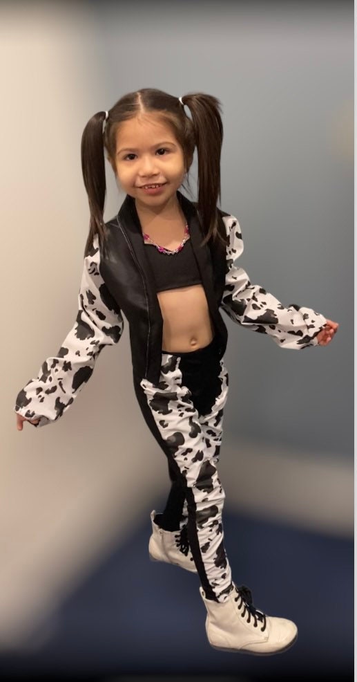 Selena Quintanilla Cow Print Costume Pants Set - Etsy
