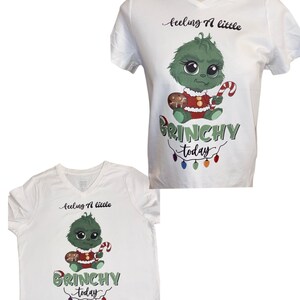 T-shirt Little Grinch le bébé Grinch