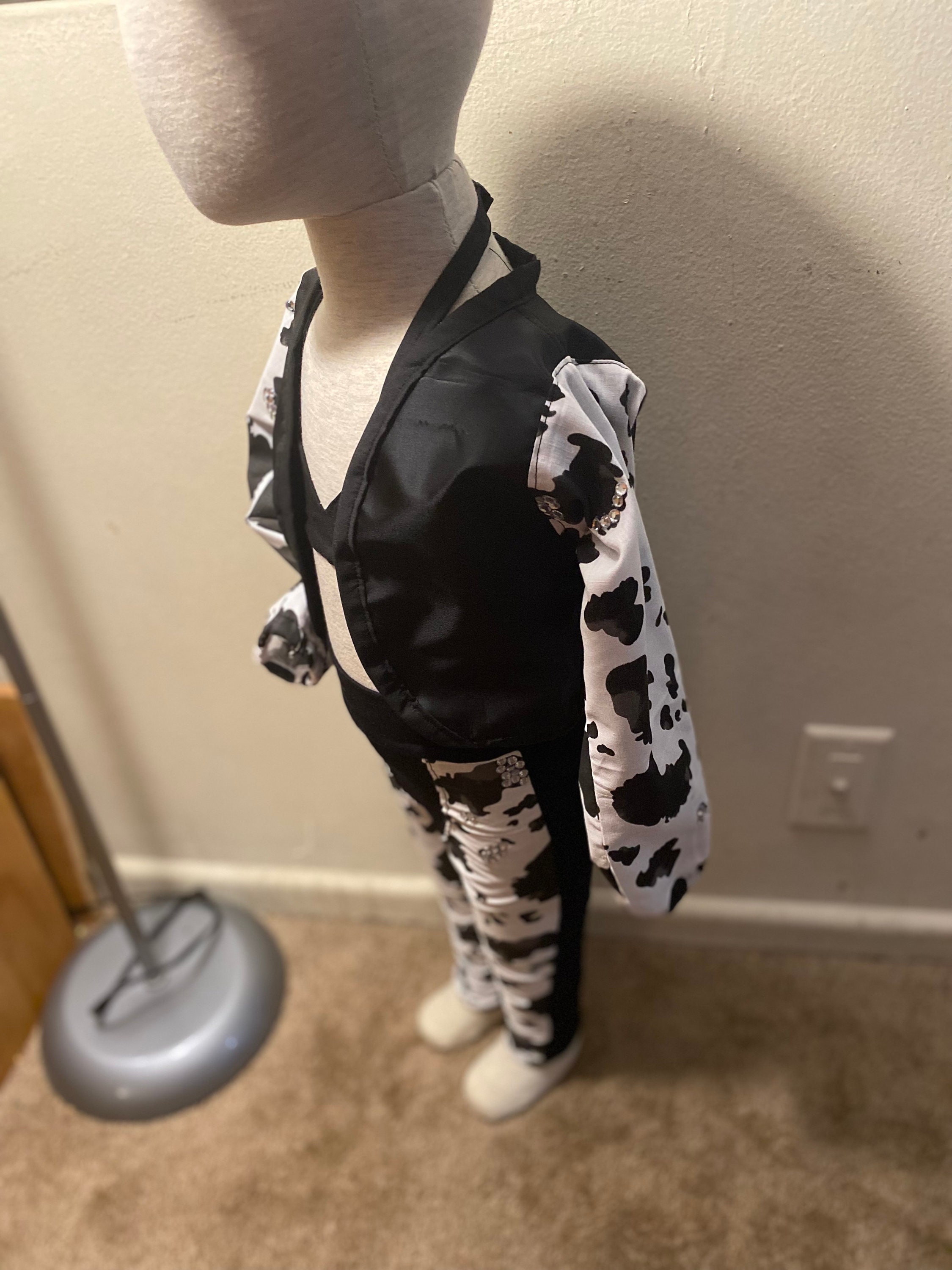 Selena Quintanilla Cow Print Costume Pants Set - Etsy