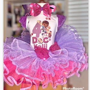Dc McStuffins tutu set birthday tutu set