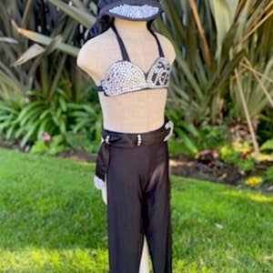 Selena Black Bra costume kids costume Selena Quintanilla kids costumes