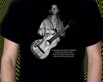 Woody Guthrie Pretty Boy Floyd T-Shirt