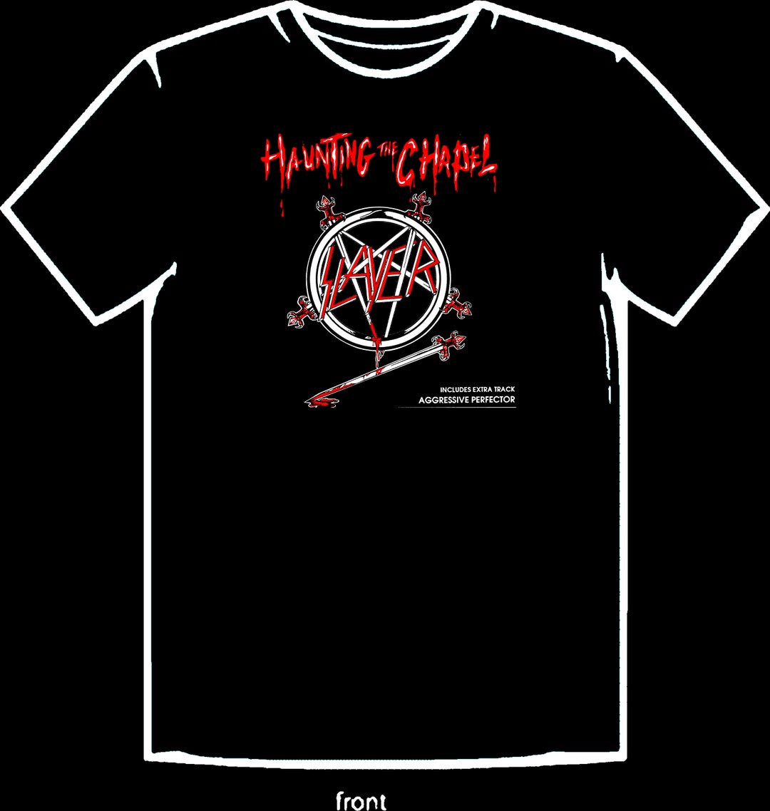 Slayer - Haunting The Chapel Band T-Shirt Official Merch