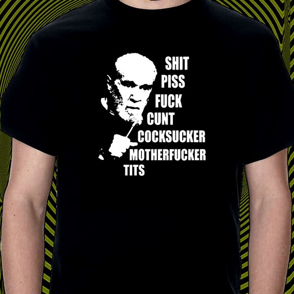 George Carlin 7 Wörter T-Shirt