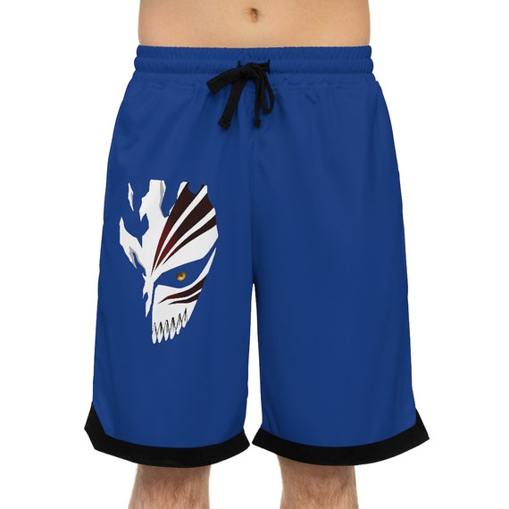 Ichigo Kurosaki Bleach Basketball Shorts Hollow Mask Bleach Etsy