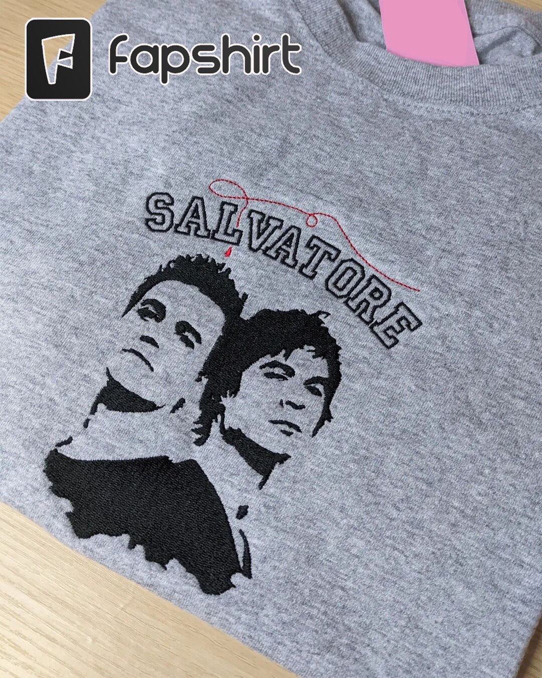 Salvatore Shirt Vintage Horror Team Damon T Shirt 90s Grapic - Etsy