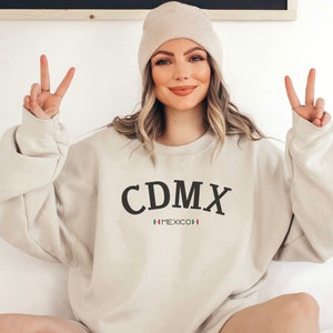 Cdmx Crewneck Etsy
