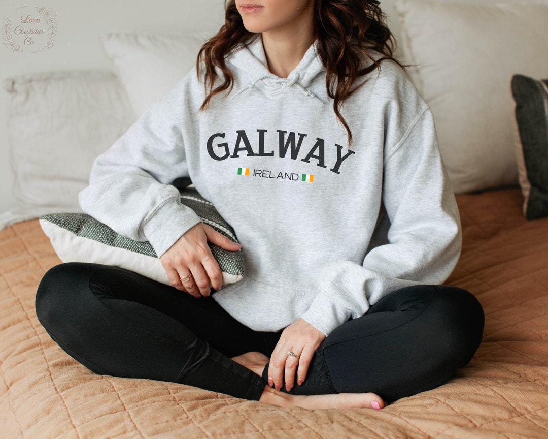 Galway Ireland Sweatshirt Gift for Travel Lover, Womens Stylish