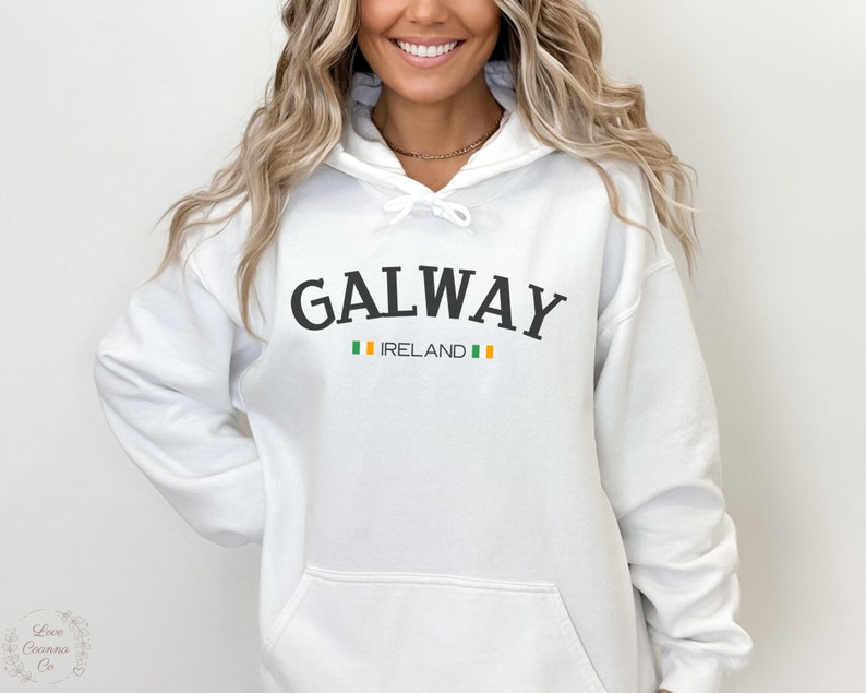 Galway Ireland Sweatshirt Gift for Travel Lover, Womens Stylish