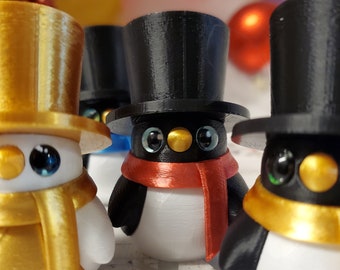 Light-Up Penguin // Soft Light Stocking Stuffer // Christmas Decorations //